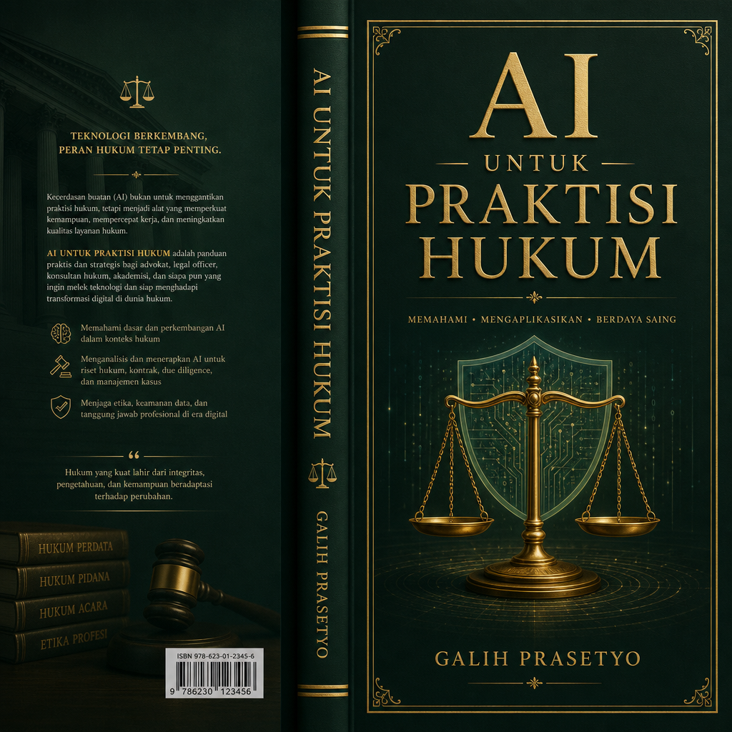 Sampul: AI untuk Praktisi Hukum