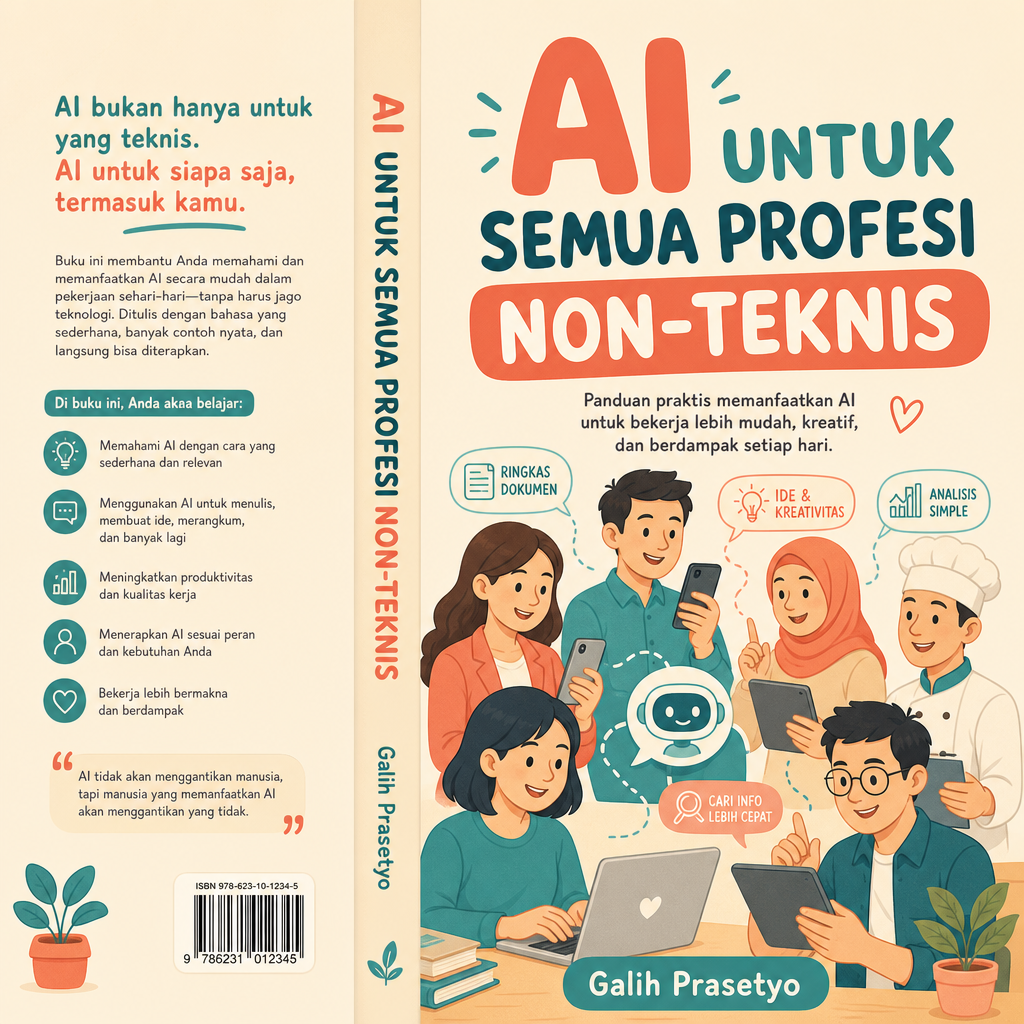 Sampul: AI untuk Semua Profesi Non-Teknis